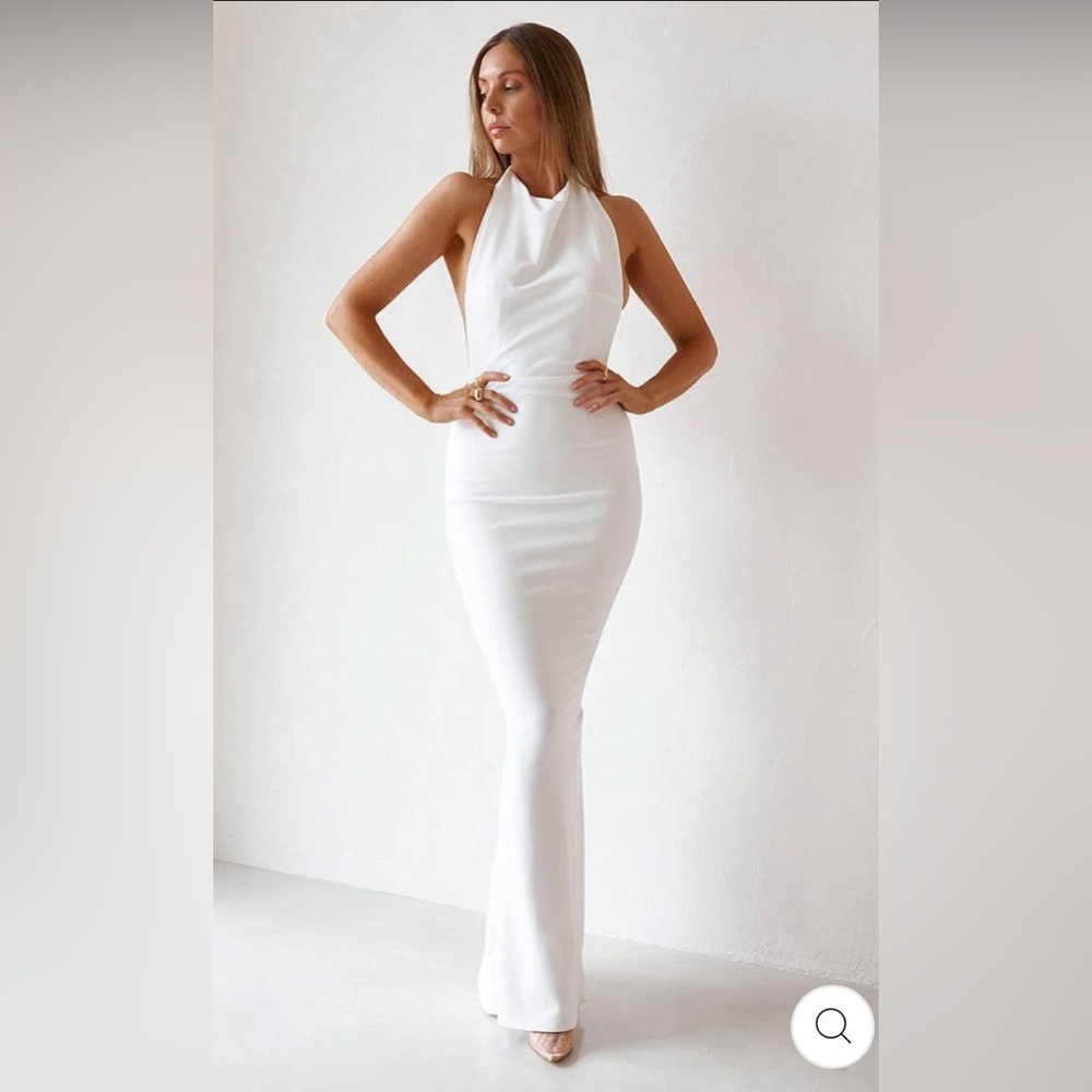 Elegant White Wedding Dress